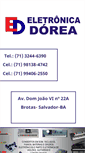 Mobile Screenshot of eletronicadorea.com.br